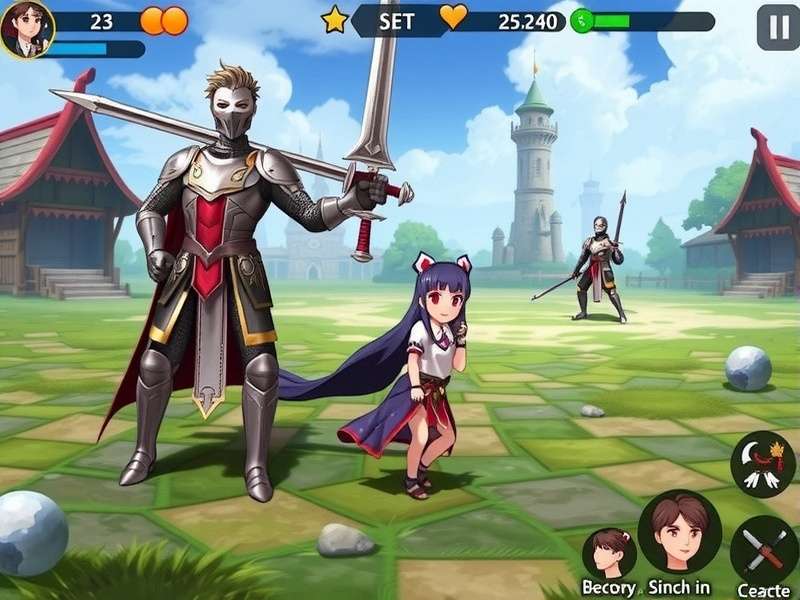 Valorous Knight Battle gameplay screenshot